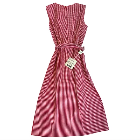 NEW Moschino Cheap & Chic Summer Picnic Dress 44 - Picture 2 of 10